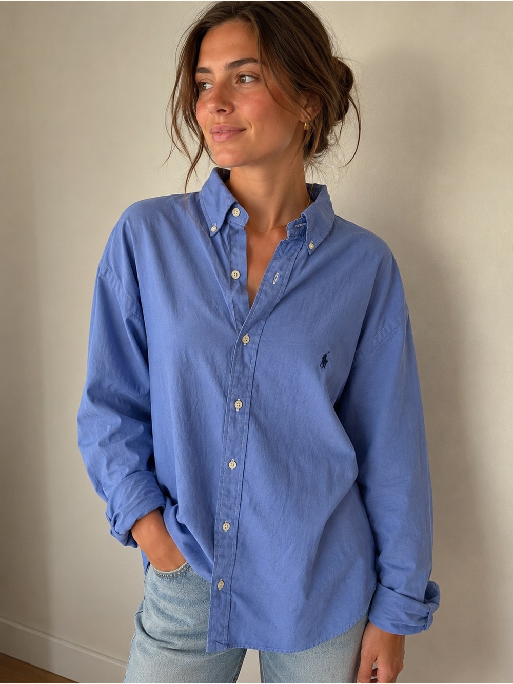 Polo by Ralph Lauren Light Blue Button-Down Shirt